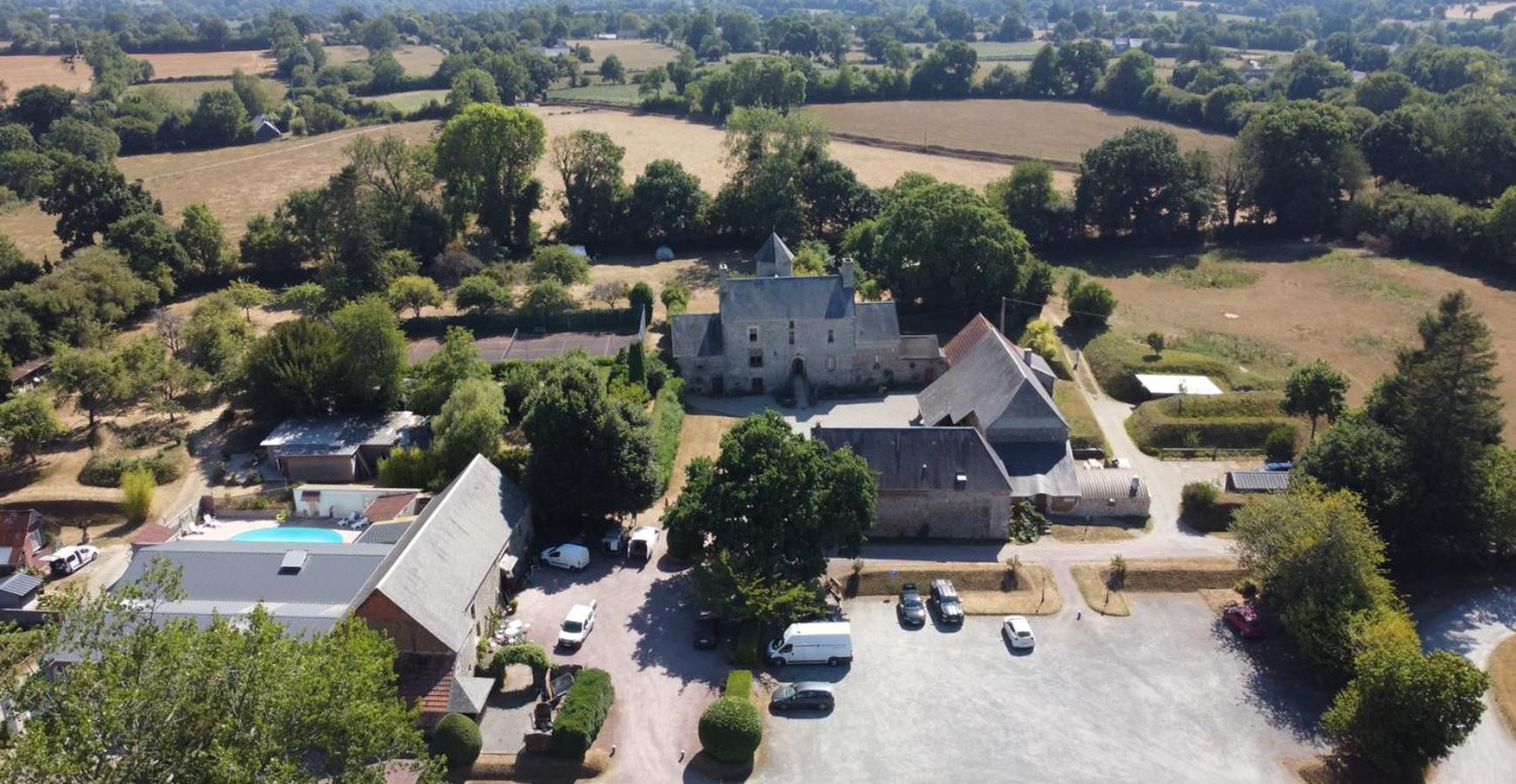 Manoir De La Foulerie Bed & Breakfast Ancteville Dış mekan fotoğraf
