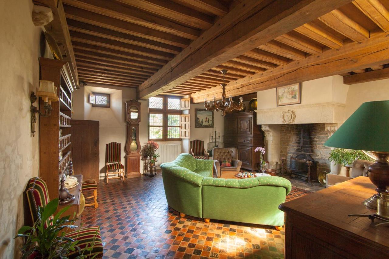 Manoir De La Foulerie Bed & Breakfast Ancteville Dış mekan fotoğraf